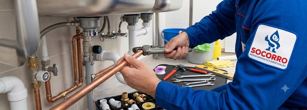 Profissional realizando Serviços de Hidráulica em Araquari